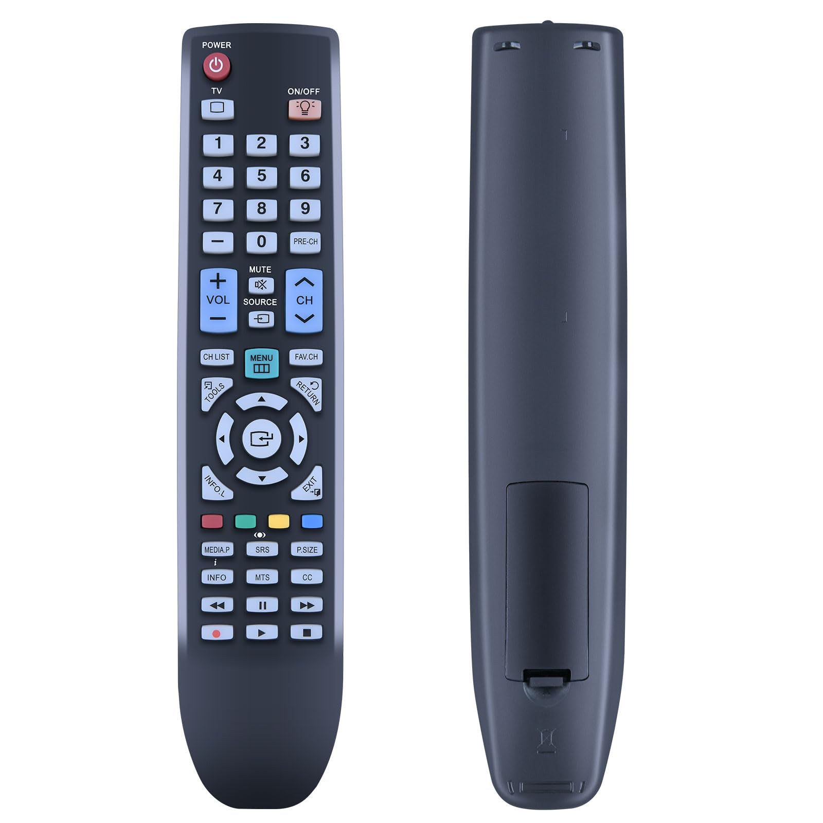 BN59-00853A Replacement Remote Control Compatible for Samsung TV LN32B530 PL58A650T1FXS LN52A650A1RXSR LN40B540P8FUZA LN52A650A1RXRL