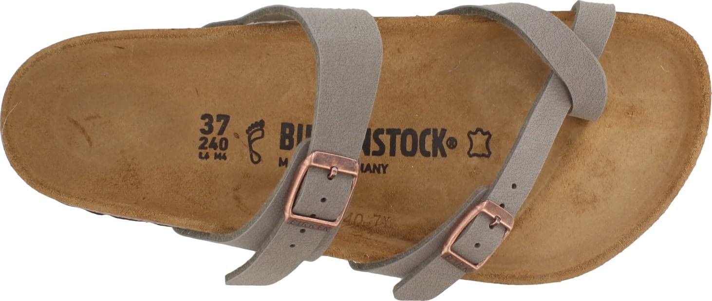 BIRKENSTOCK Women's Mayari Sandal, Stone, 39 R EU, 8-8.5 M US