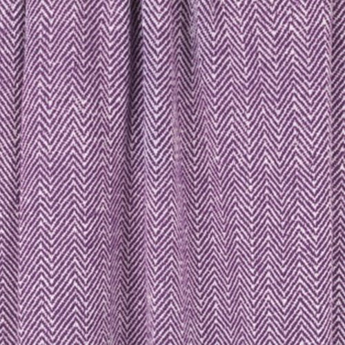 DII Chevron Throw Collection Handloomed Cotton, 50x60, Eggplant