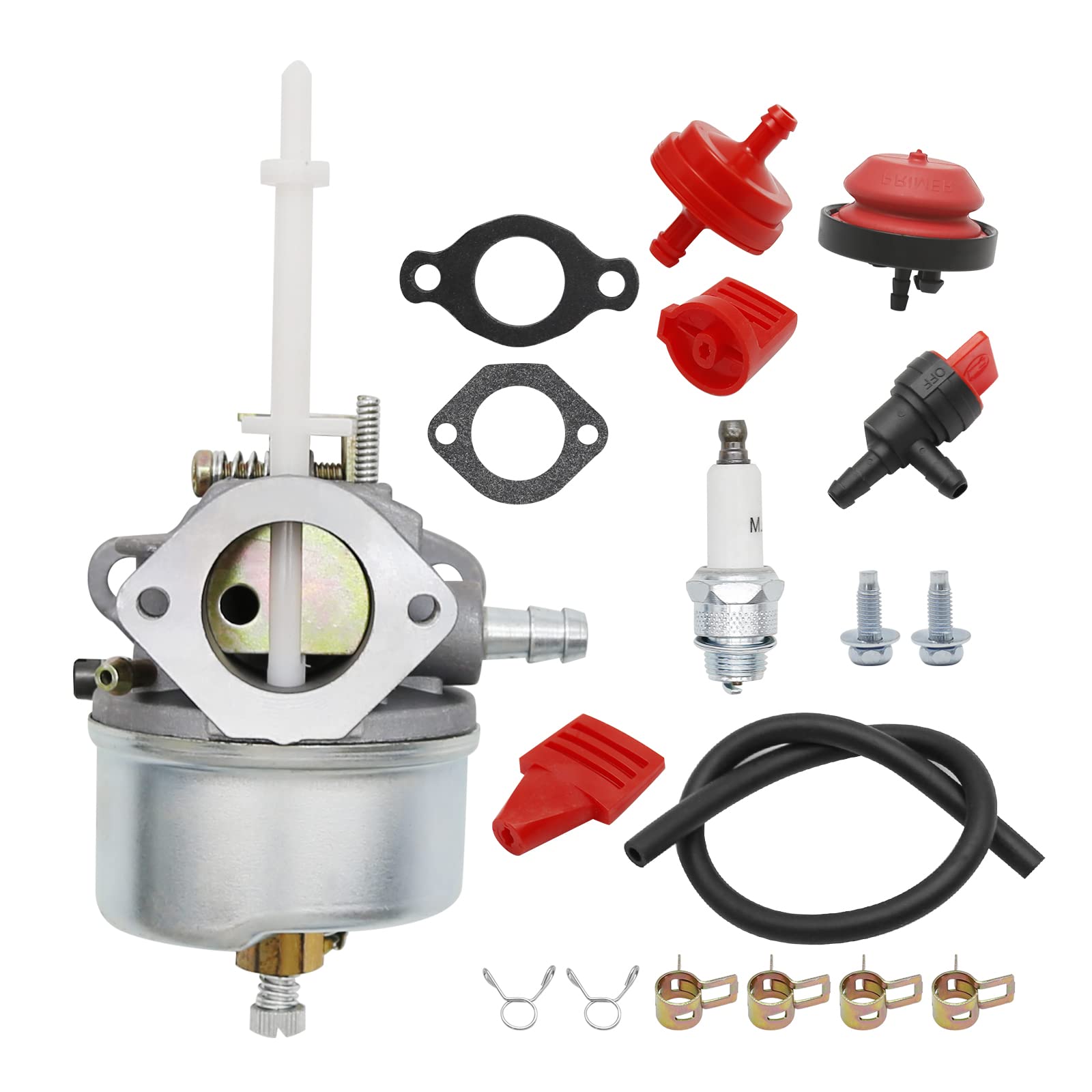 Hoypeyfiy Carburetor Kit Replacement for Tecumseh H50 HSK50 H60 HSK60 H70 HSK70 Snow Blower Replace 632371 632371A 632379 632379A