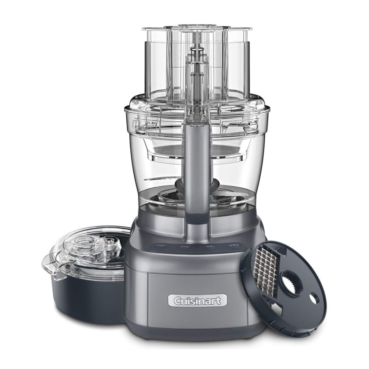 Cuisinart Elemental Small Food Processor, 13-Cup, Gunmetal