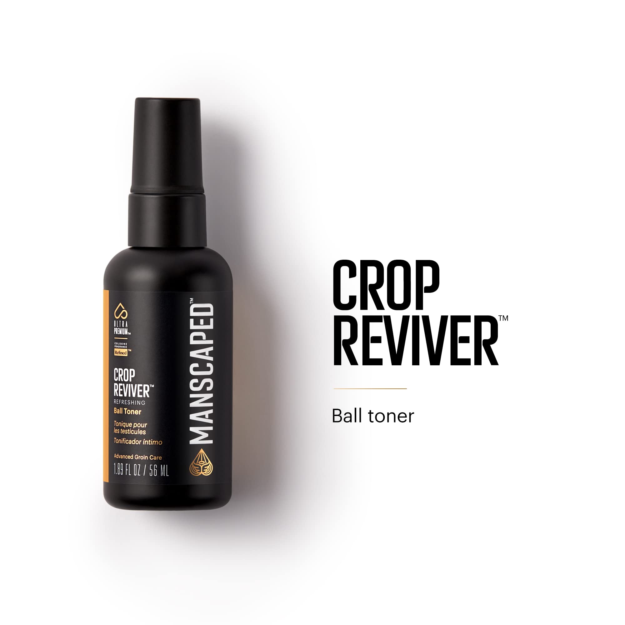 MANSCAPED® Perfect Package 4.0 Kit Contains: The Lawn Mower® 4.0 Electric Trimmer, Ball Deodorant, Body Wash, Performance Spray-on-Body Toner, Four Piece Luxury Nail Kit, Toiletry Bag, 3 Shaving Mats