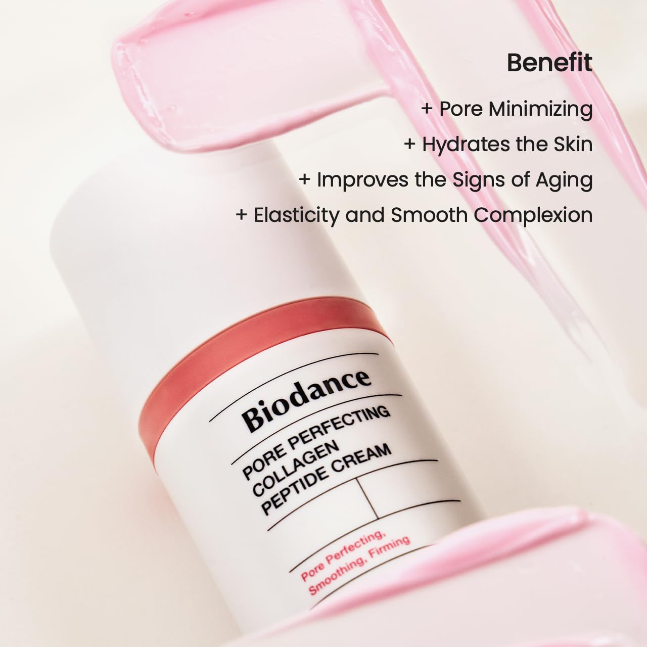 BIODANCE Pore Perfecting Collagen Peptide Cream, Hydrating, Plumping, Pore Care, Firming Facial Moisturizer, Korean Skin Care | 1.69 fl. oz.