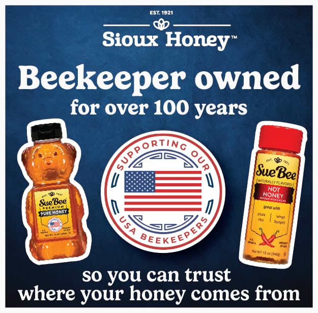 Sue Bee Pure Premium Honey From USA Beekeepers, 40 oz