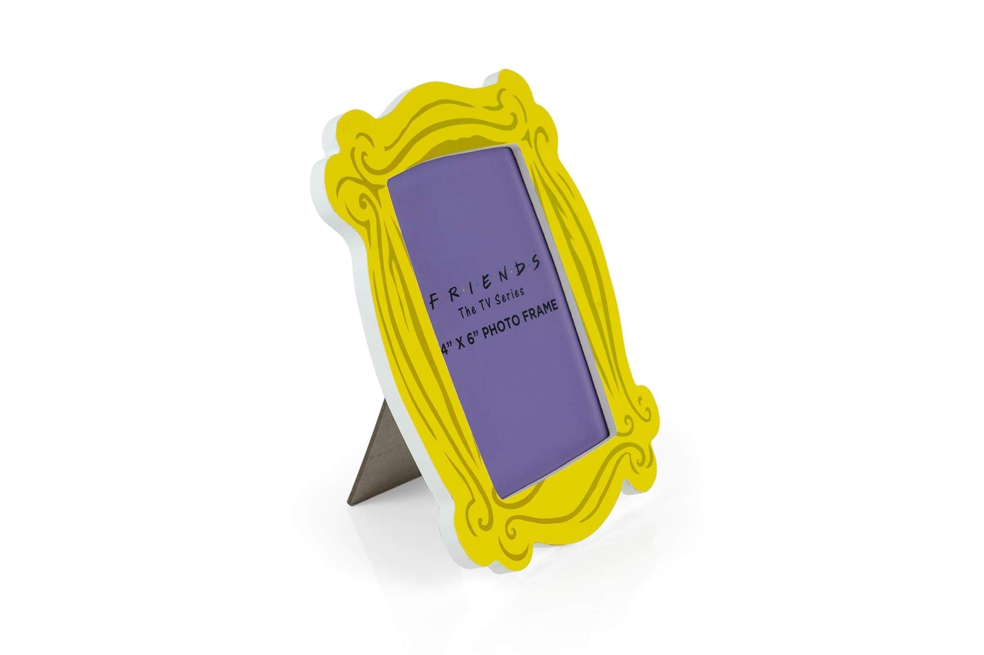 Silver Buffalo Friends Photo Picture Frame, Yellow, 4 x 6 Inches