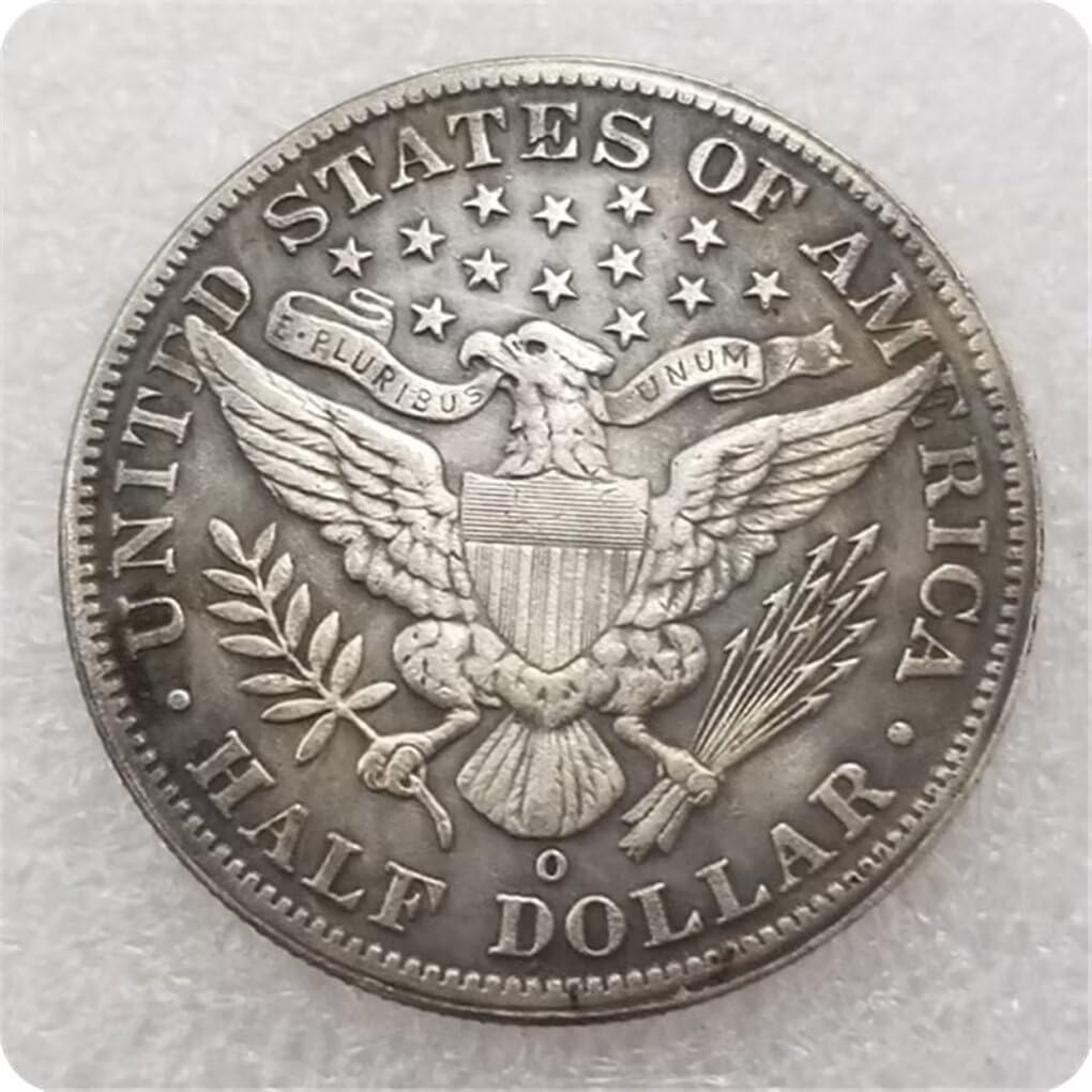 1909 O Barber Half Dollar Coin, 50 Cent US Type Coin Replica for Collection Party Gifts