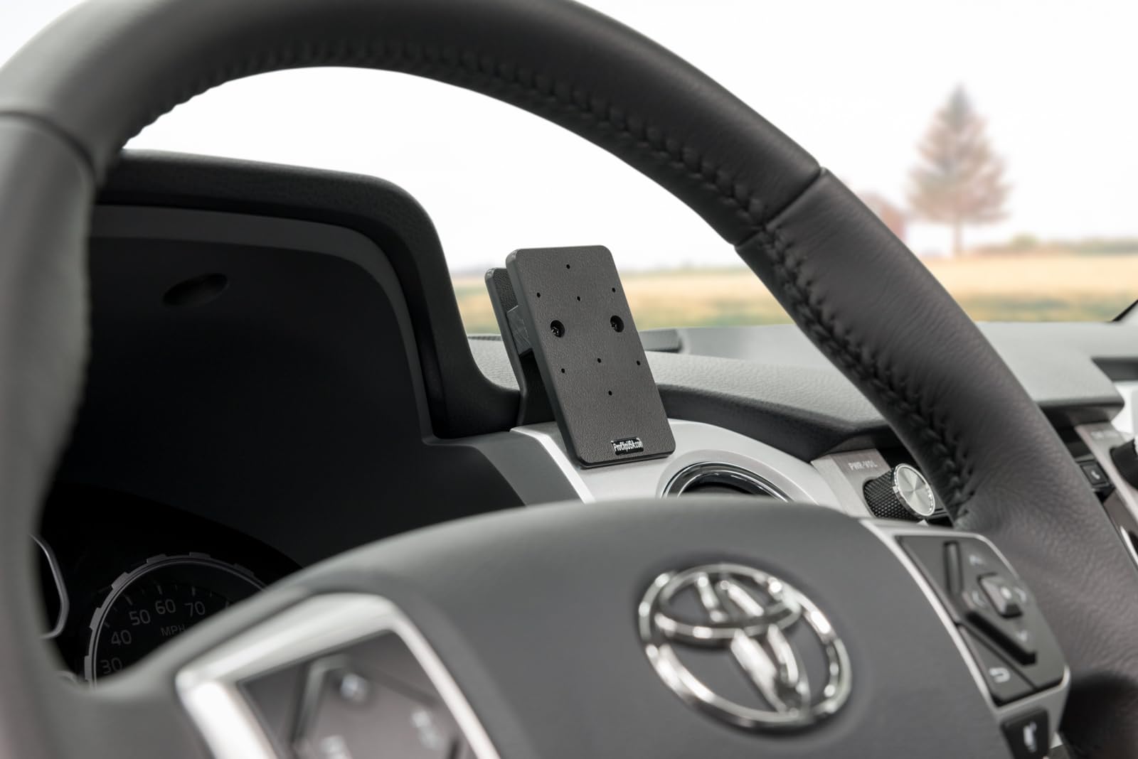 Scosche ProClip Center Dash Mount Compatible with 2014 to 2021 Toyota Tundra Trucks with StuckUp™ Universal Phone Mount Bundle