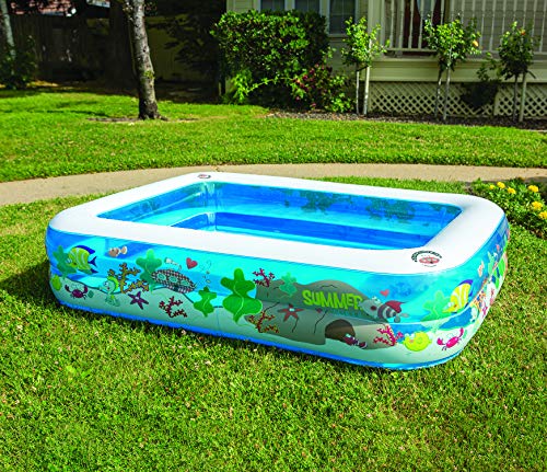 Poolmaster Inflatable Swimming Pool Kiddie Pool, Big Fun Summer School