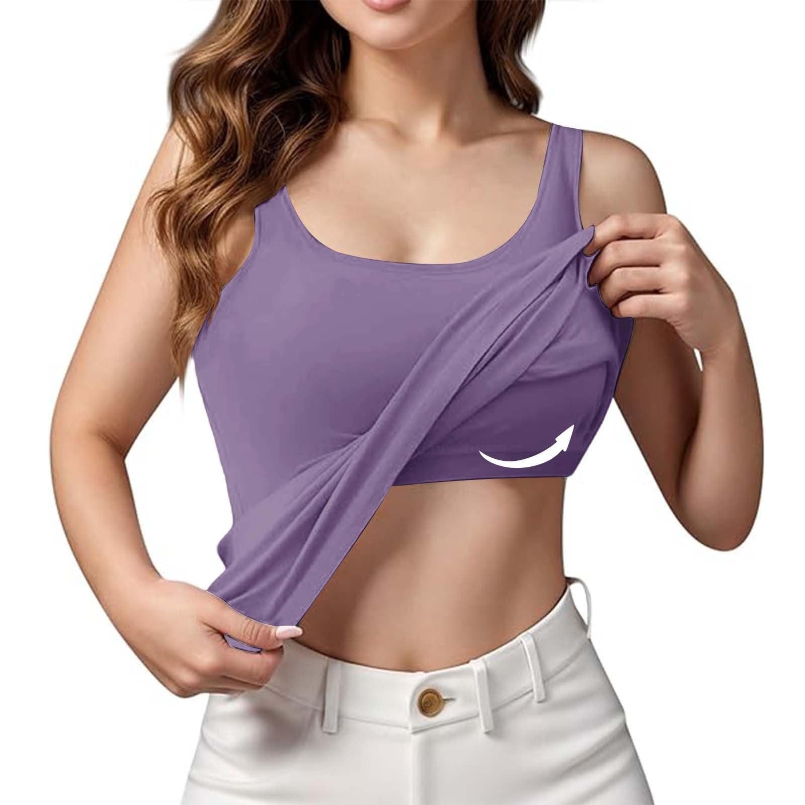 Nantdog Tank Tops with Built in Bras for Women Sports Cute Cami Workout Plus Size Camisoles Spaghetti Strap Under Clothes,amazon last-minute deals, 2024,archived orders in my account,orders p