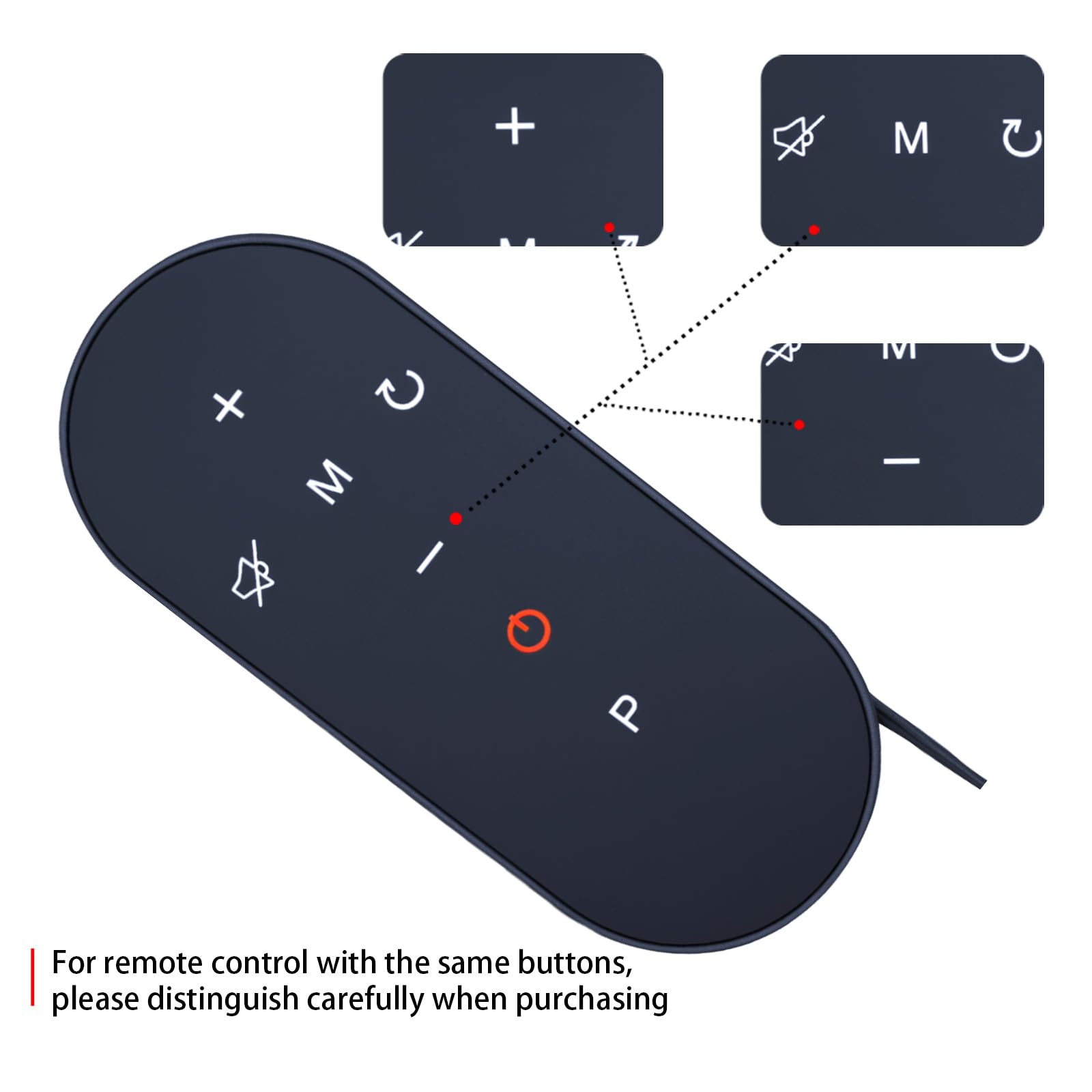 RYQIF Replacement Remote Control with for ActiveLife Q22/LIVIVOX LX-22-2B/EGORUN Q22-3/RitKeep Fitness KRD-Q22/REDLIRO JK08F Under Desk Treadmill