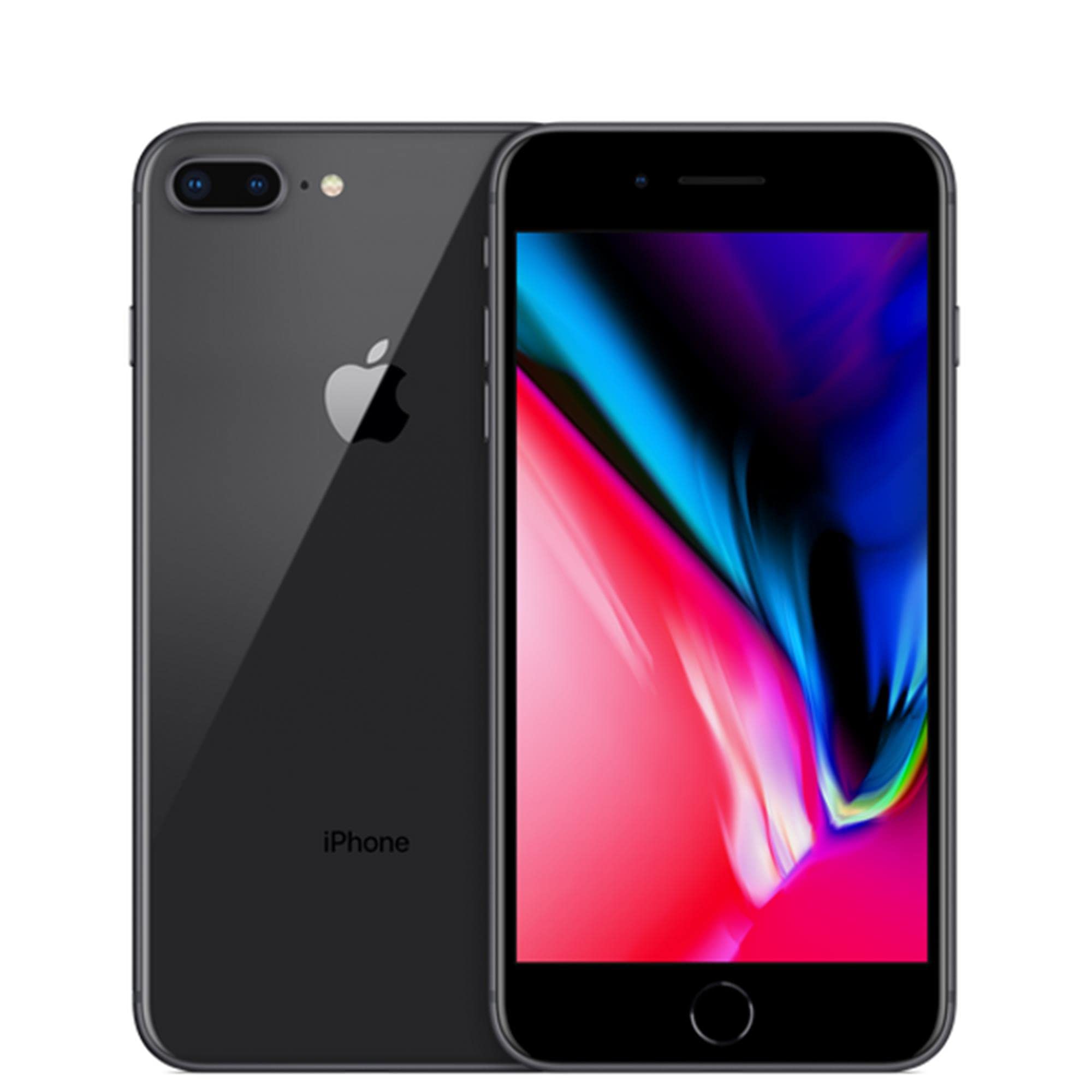 Apple iPhone 8 Plus 4G Smartphone - 64GB - Space Gray - GSM Unlocked (Renewed)