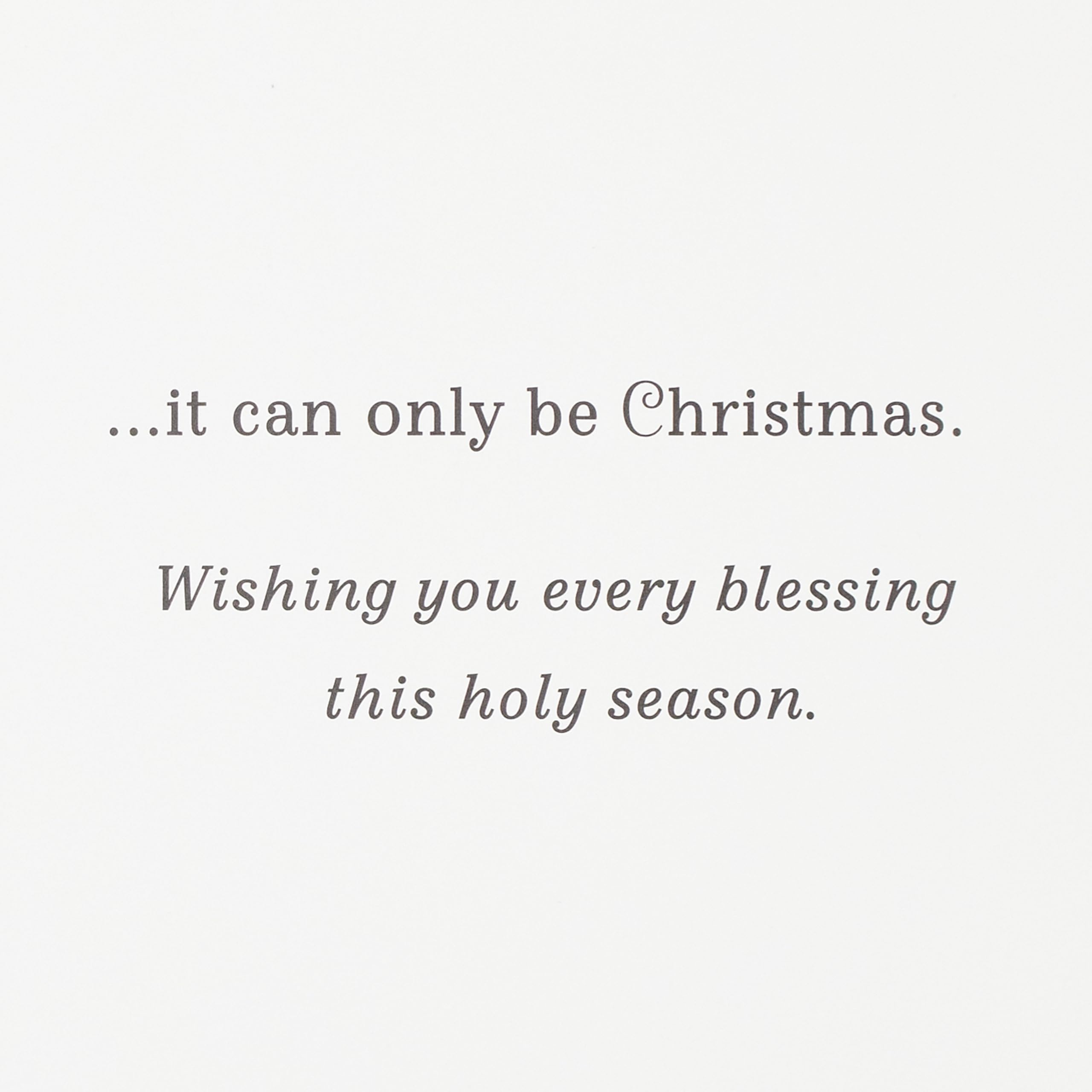 Hallmark Boxed Religious Christmas Cards, Gold Foil Star (40 Cards and 40 Envelopes) Holy Season Blessings