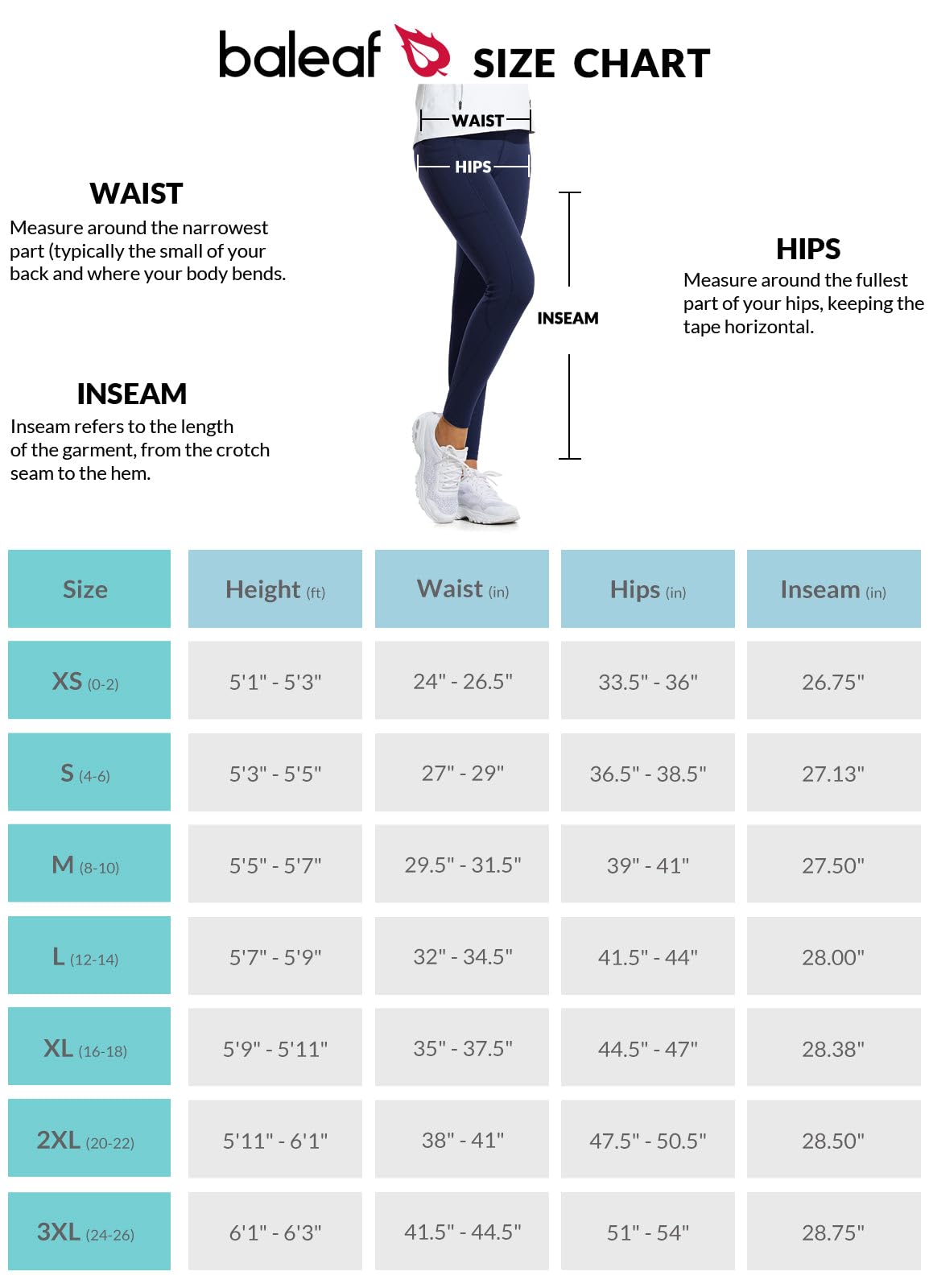 BALEAF Thermal Leggings for Women Waterproof Fleece Lined Hiking Pants Winter Warm Tights Skiing Running Yoga Gear Navy M