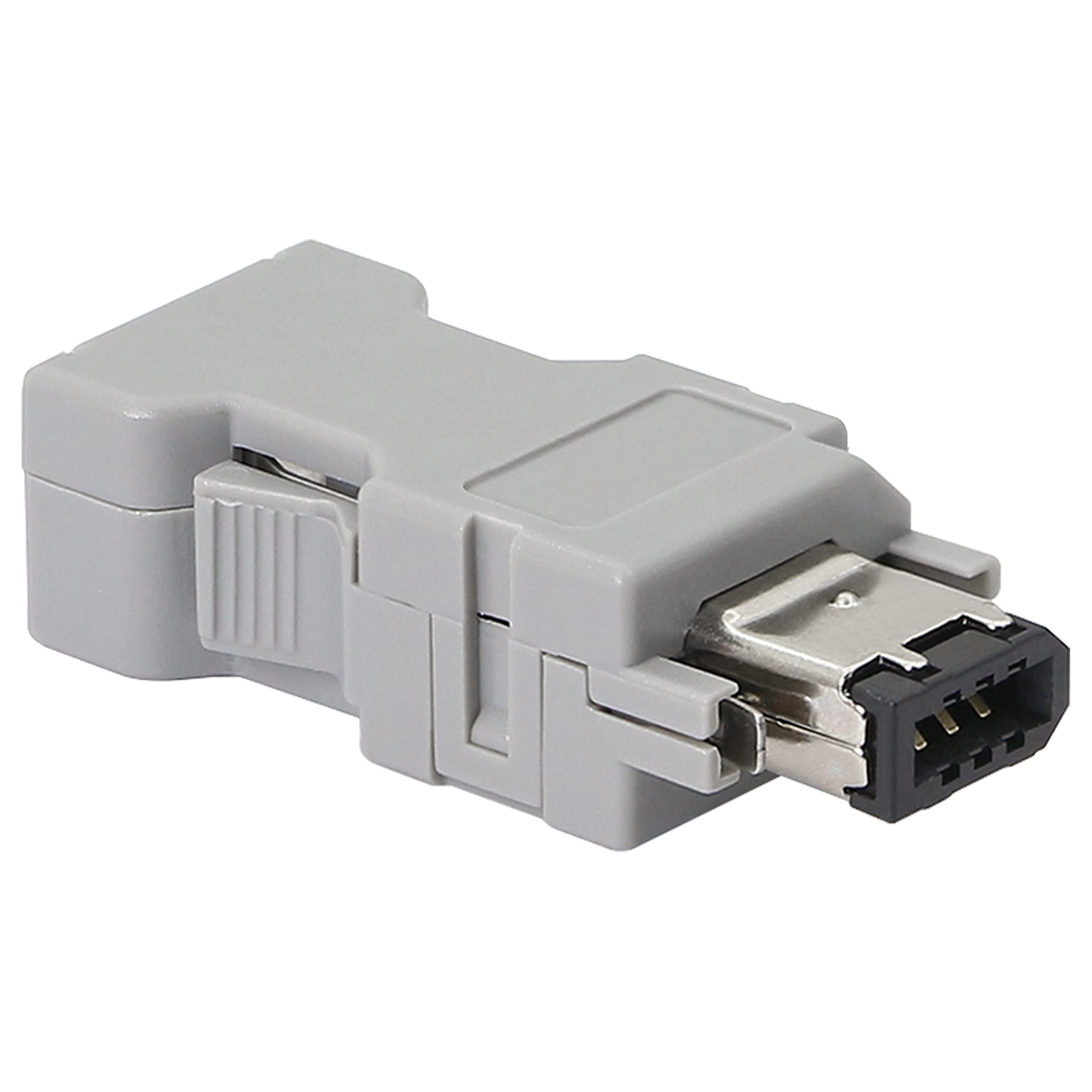 GELRHONR IEEE 1394 SM-6P Plug, 55100-0670 Male Connector JZSP-CMP9-1-E 6-Pin Encoder Plug, Suitable for 54280-0609 Yaskawa Panasonic Servo CN3 Connector