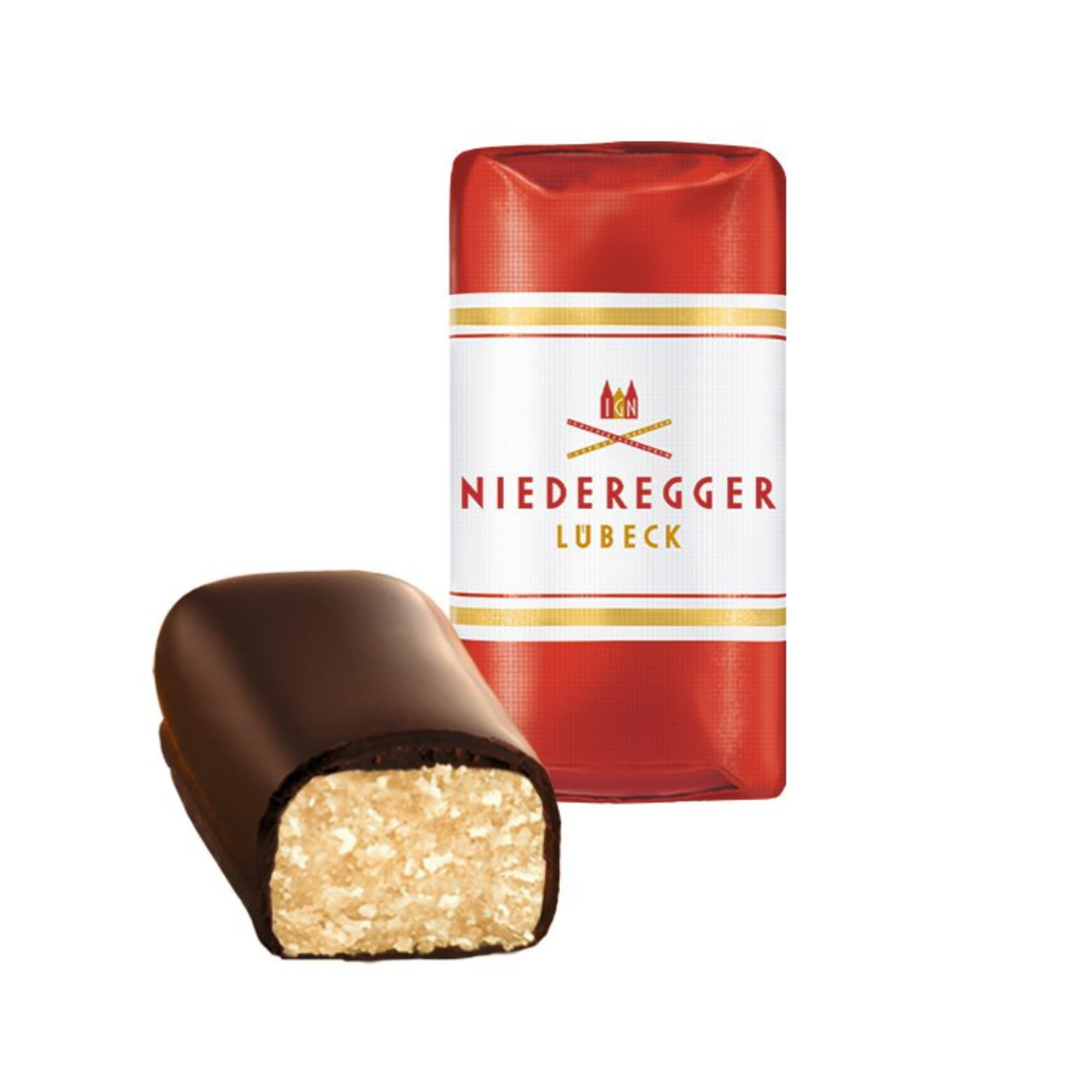 Niederegger Classic Loaves: Pure Marzipan Covered in Crisp and Dark Chocolate, 200g / 7oz. |16 Pieces per Box | Premium, Handcrafted, Authentic | Made in Germany since 1806 | Kosher