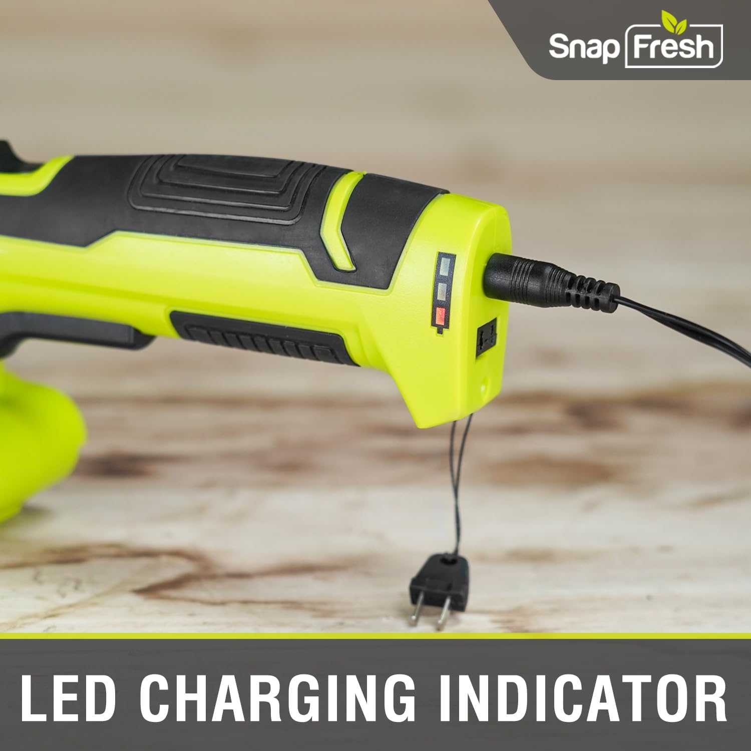 SnapFresh Cordless Grass Shear Charger, Suitable for SnapFresh 2-in-1 7.2V Handheld Hedge Trimmer (BBT-GT03)