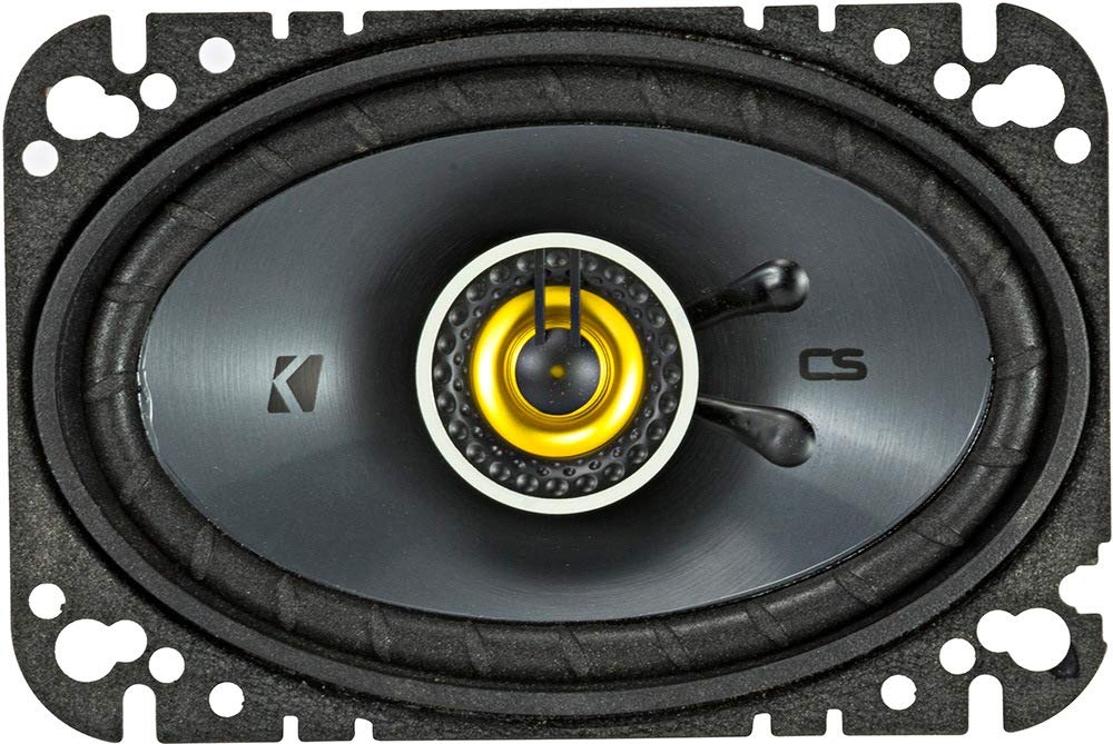 KICKER Bundle of 2 Items 6-1/2" CS 2-Way Speakers with 4"x6" CS 2-Way Speakers