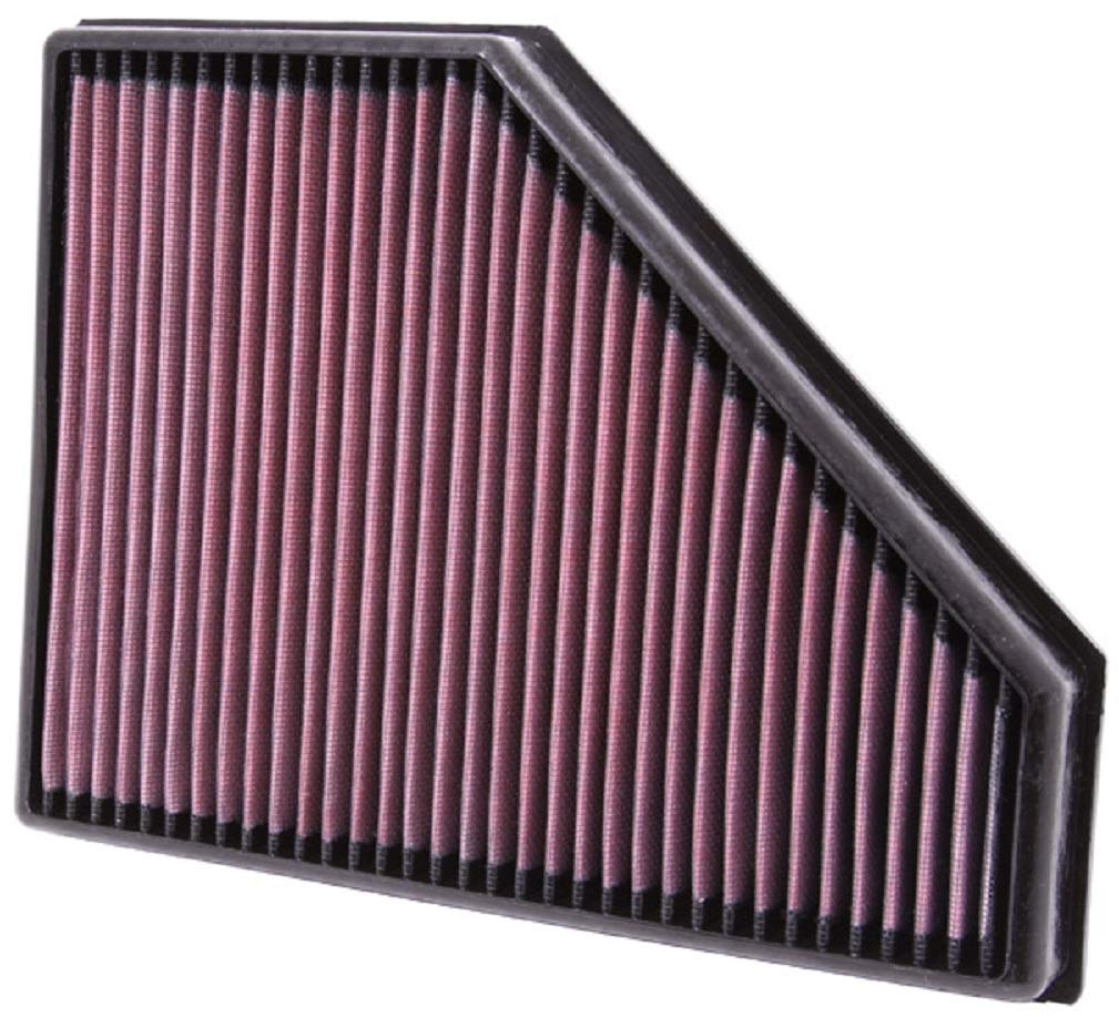 K&N Engine Air Filter: Increase Power & Acceleration, Washable, Replacement Car AirFilter: Compatible 2005-2015 BMW (X1, 16D, 18D, 20D, 25D, 316D, 318D, 320D, 325D, 330D, 335D, 23D, 116D, 118D)33-2942