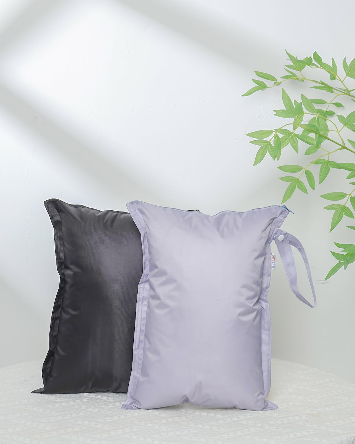 ALVA Waterproof Leakproof Wet Dry Bag 2-Pack | Reusable for Swim, Baby Clothes, Diapers & Travel 2LK02