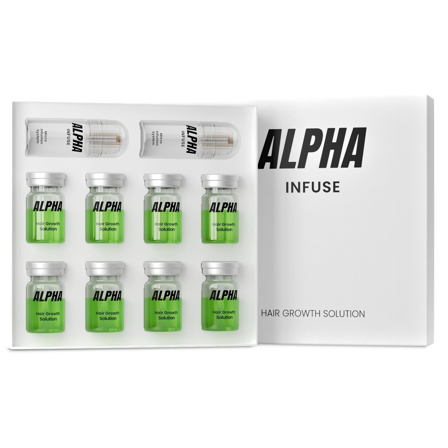 AlphaInfuse™ Scalp Nourishing Serum for Men – Ginseng & Eclipta Botanical Blend for Fuller-Looking, Thicker-Looking Hair and Healthy Scalp – 32ml – 2 Month Supply