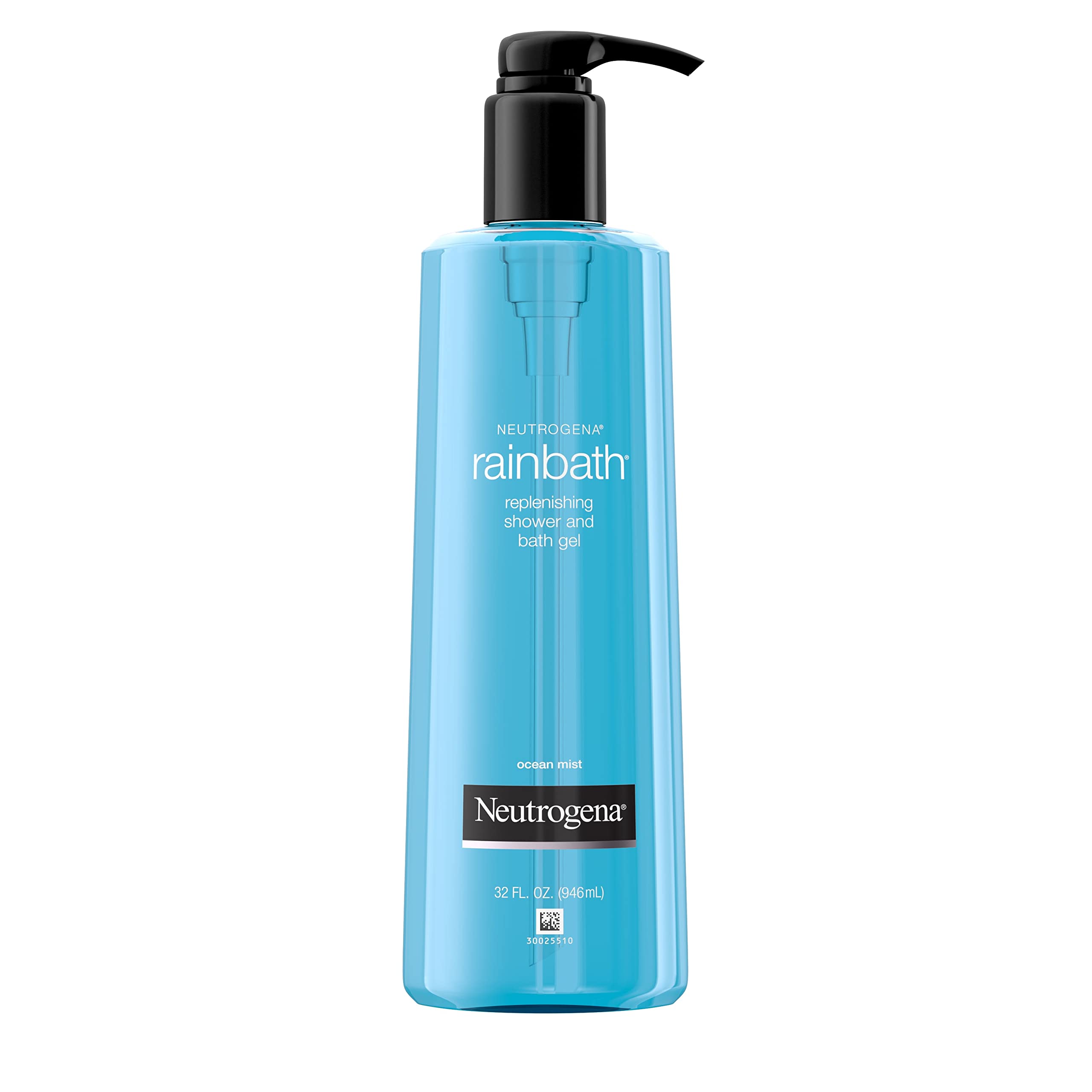 Neutrogena Rainbath Daily Body Wash, Refreshing & Cleansing Shower & Bath Gel, Body Cleanser Conditions & Softens Skin, Ocean Mist Scent, 32 fl oz
