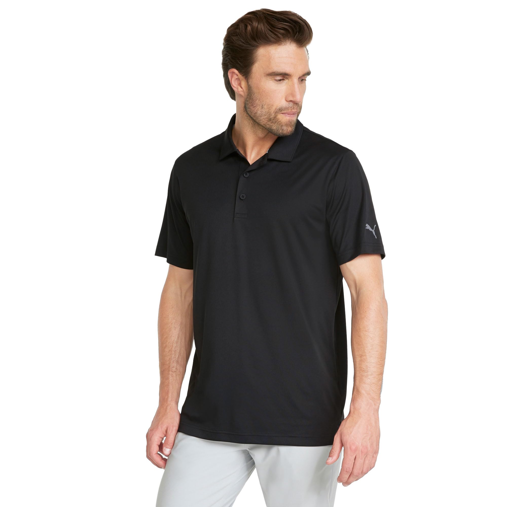 Puma Golf Men's Gamer Polo, Puma Black, 3XL