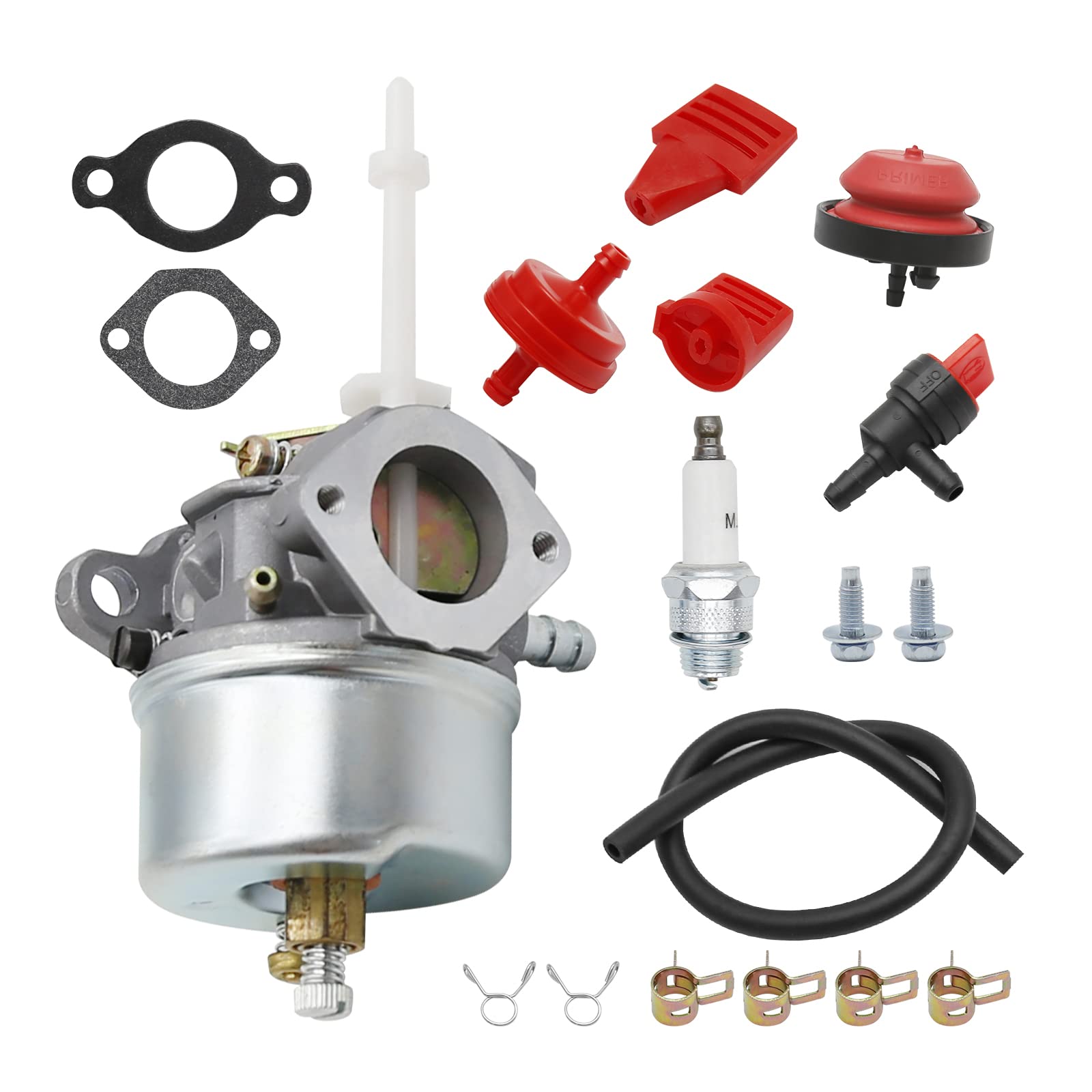 Hoypeyfiy Carburetor Kit Replacement for Tecumseh H50 HSK50 H60 HSK60 H70 HSK70 Snow Blower Replace 632371 632371A 632379 632379A