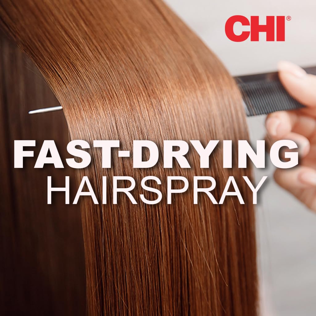 CHI Infra Texture Dual Hair Spray, For Shine, Movement & Texture, Suitable For All Hair Types, Sulfate & Paraben-Free, 2.6 Oz