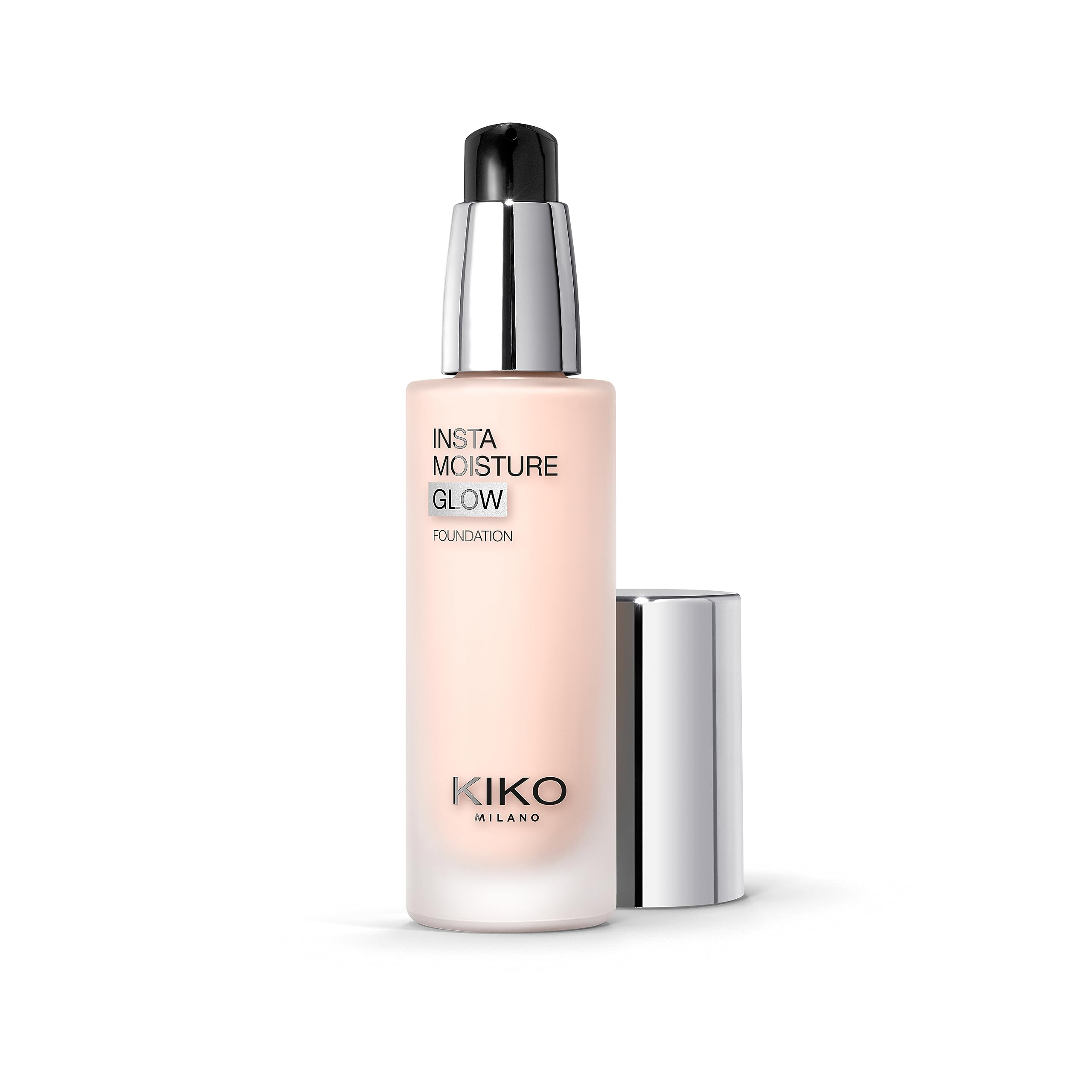 KIKO Milano Instamoisture Glow Foundation 01, Hydrating Liquid Foundation With A Radiant Finish