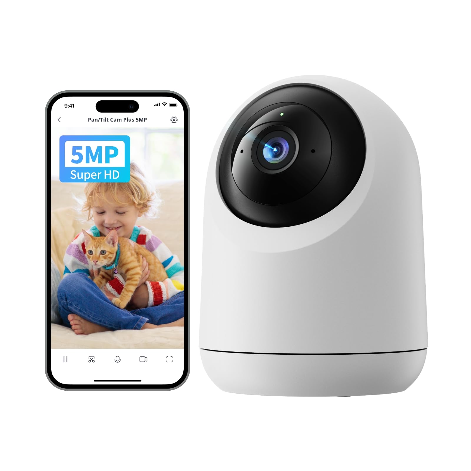 SwitchBot Pan Tilt Cam Plus 3K(5MP)