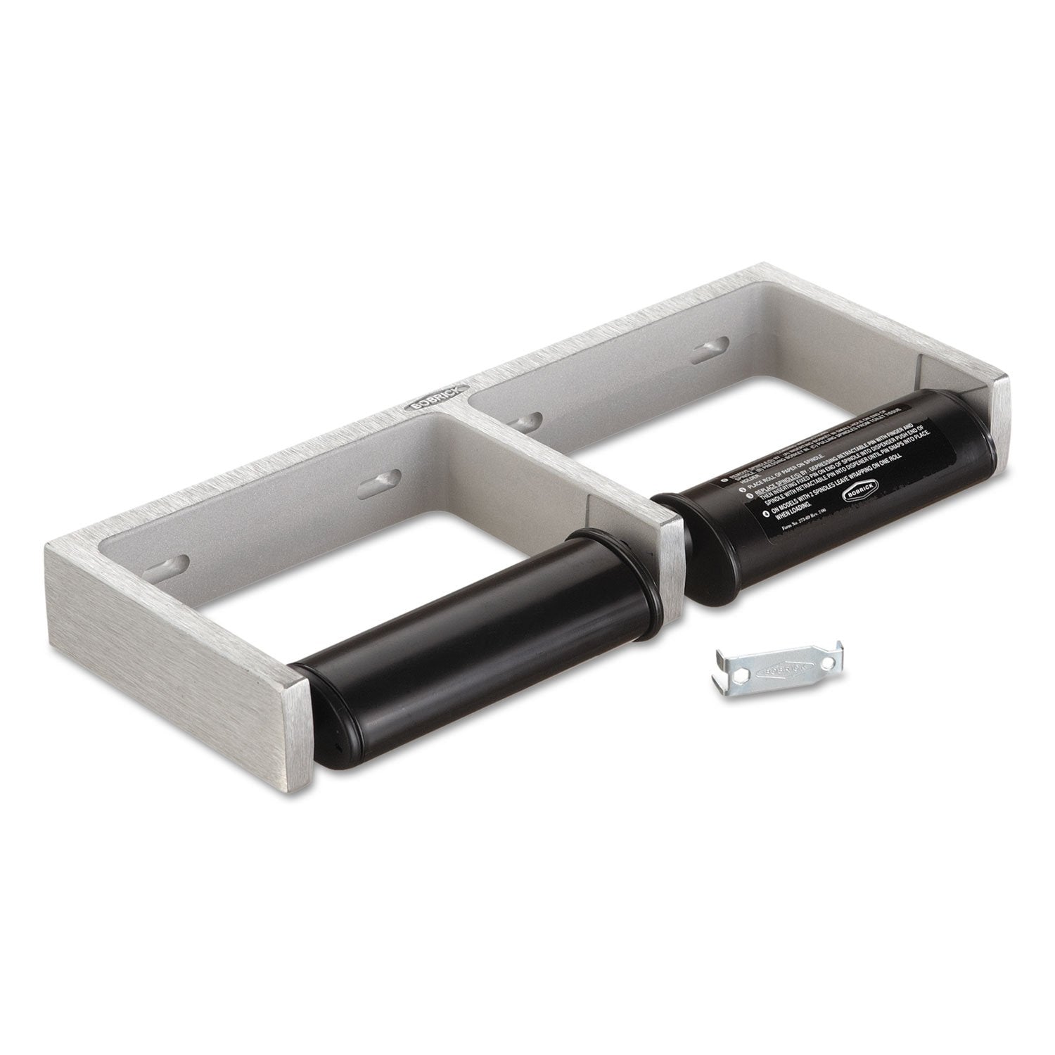 Bobrick Toilet Tissue Dispenser for Two Rolls (Model B-2740)