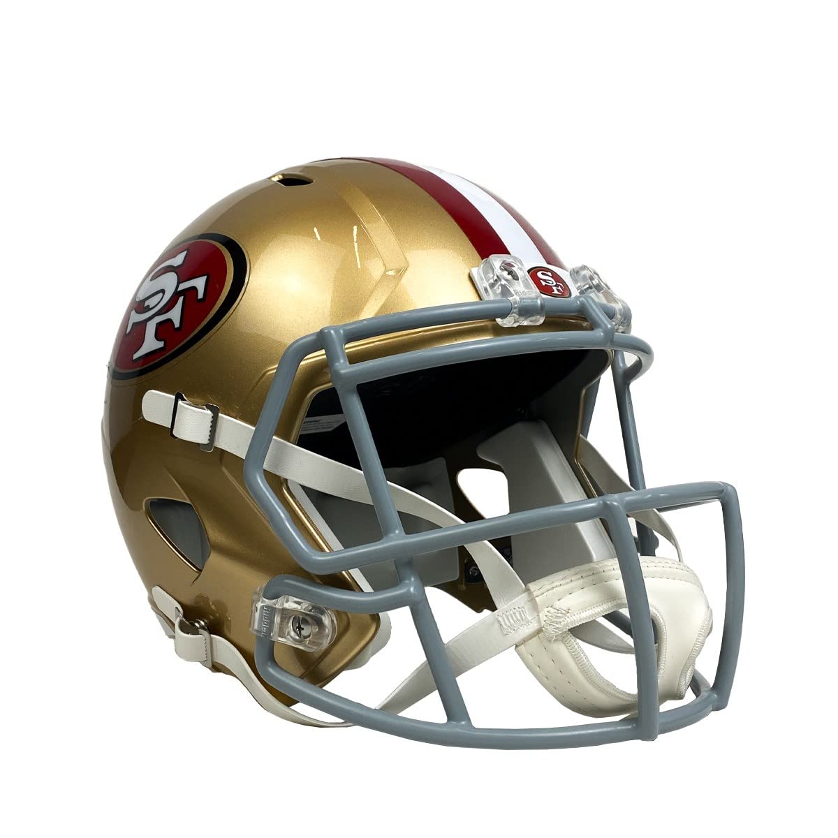 Riddell NFL San Francisco 49ers Full Size Speed Replica Football Helmet
