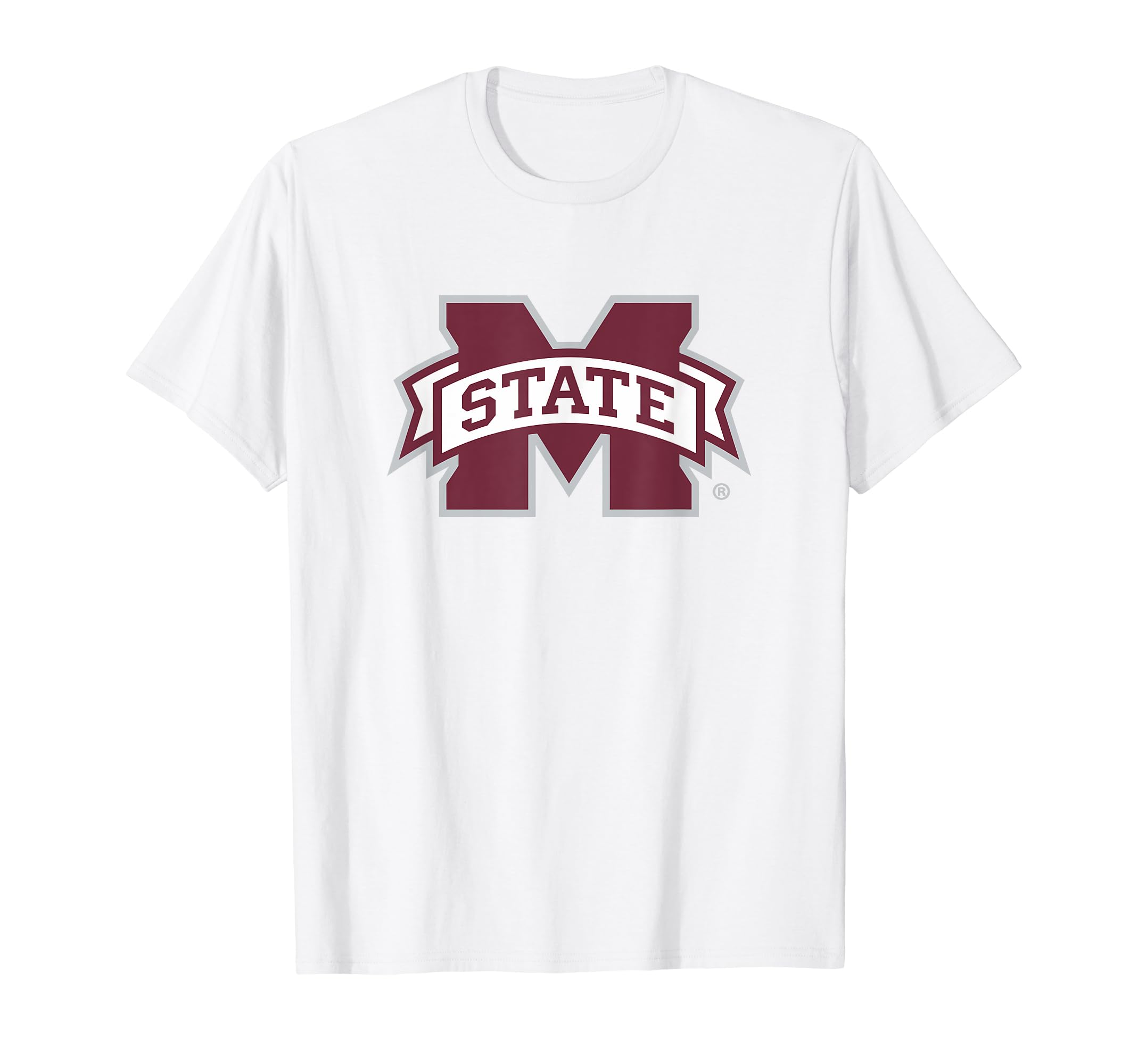 Mississippi State Bulldogs Icon White Officially Licensed T-Shirt