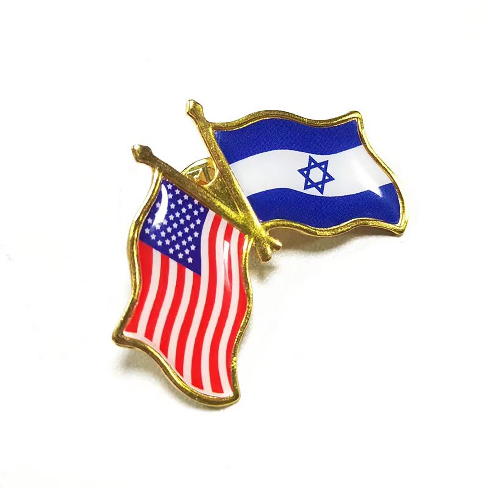 Yellow Ribbon Pin Hostages Israel for Women Men Bring Them Home Pin Israel Pins Badge Souvenir for I Stand with Israel Flag Pins