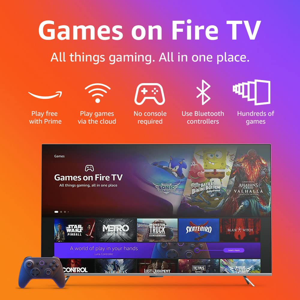 Amazon Fire TV 65" Omni Series (newest model), 4K UHD smart TV with Dolby Vision, hands-free with Alexa