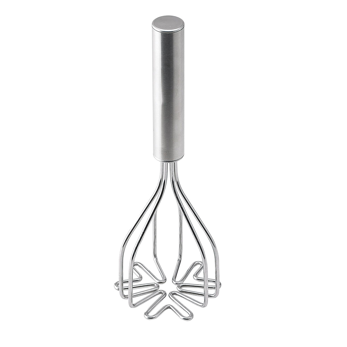 HIC Kitchen 2-in-1 Mix N’Masher Potato Masher, 18/8 Stainless Steel