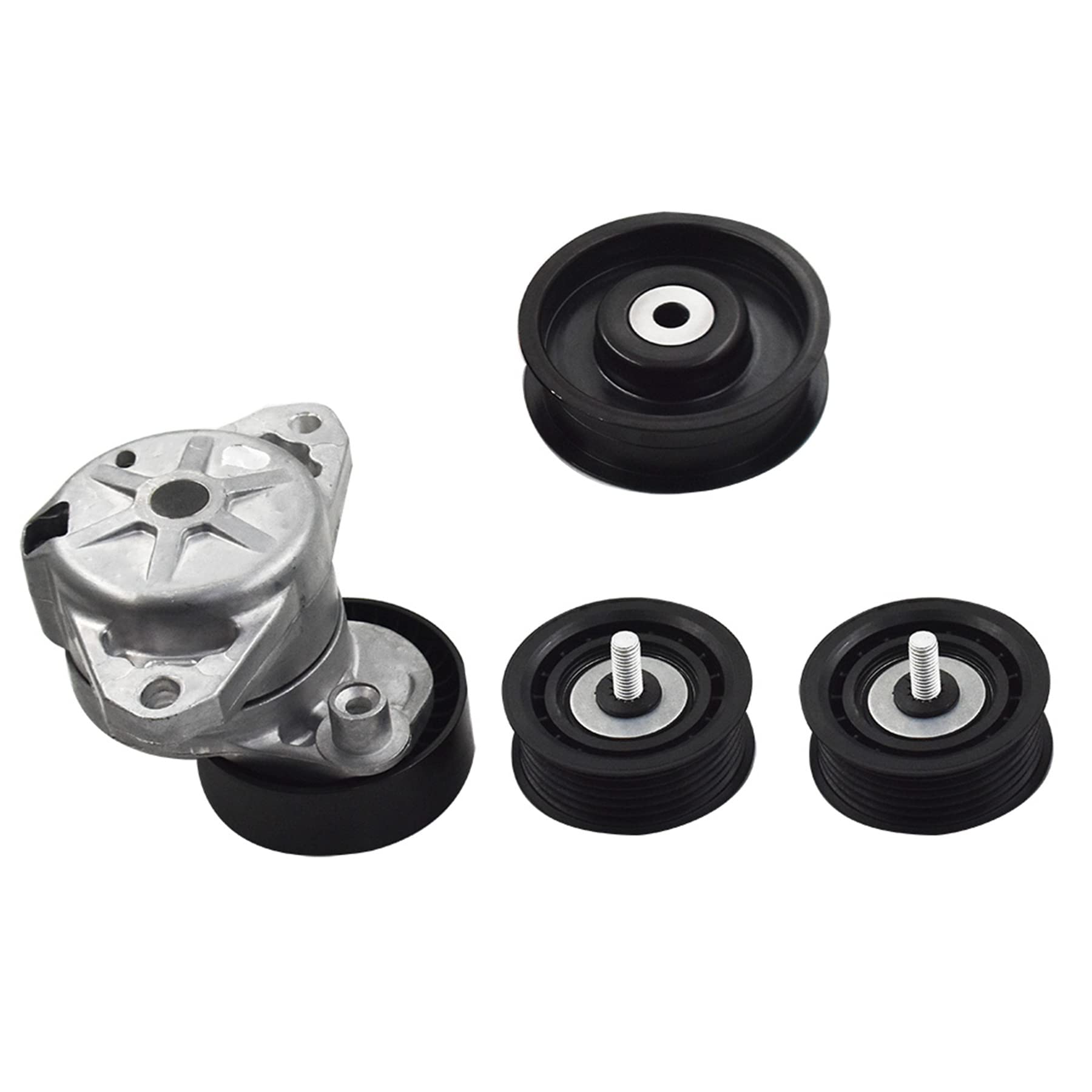 marddpair Belt Tensioner with Idler Pulleys 2722021019 Replacement for Mercedes C300 C350 CL550 E350 ML350