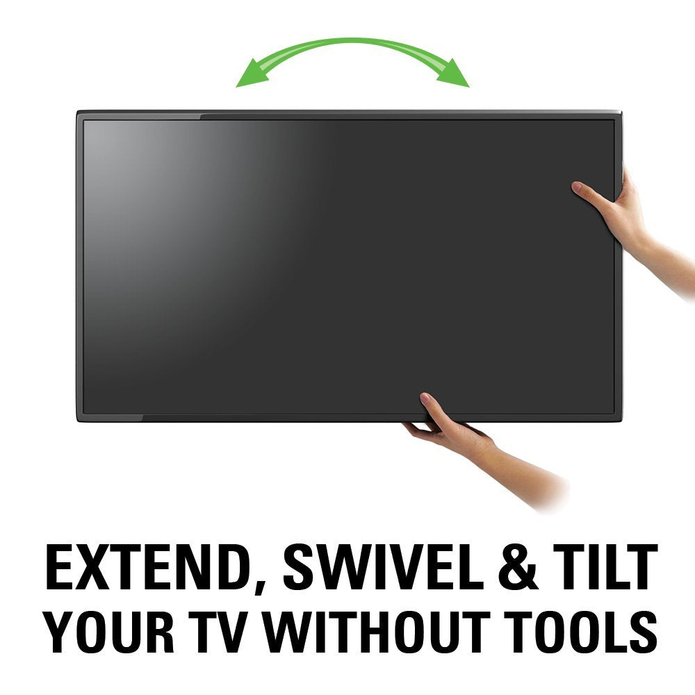 Sanus MLF13-B1 Articulating Universal Wall Mount for 37-80-Inch Screen BLack