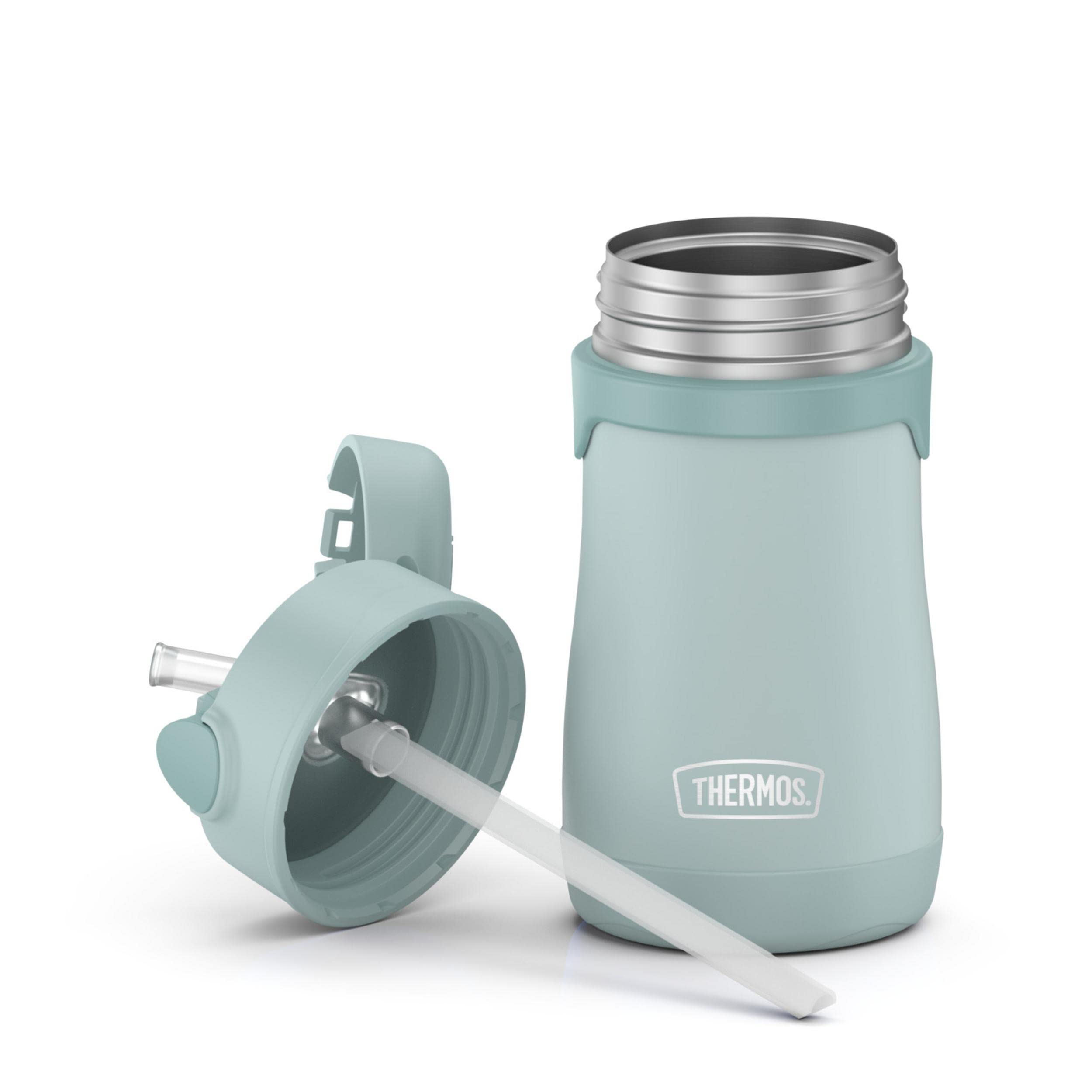 THERMOS BABY 10 ounce Stainless Steel Vacuum Insulated Straw Bottle, Mint