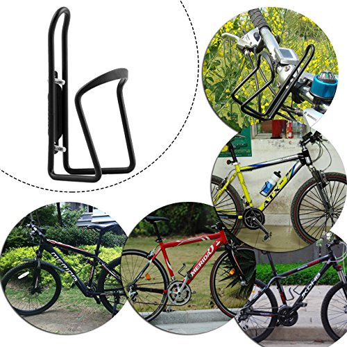 FiveBox Aluminum Alloy Biking Bicycle Water Bottle Cage Holder, Cycling Bike Water Bottle Cage