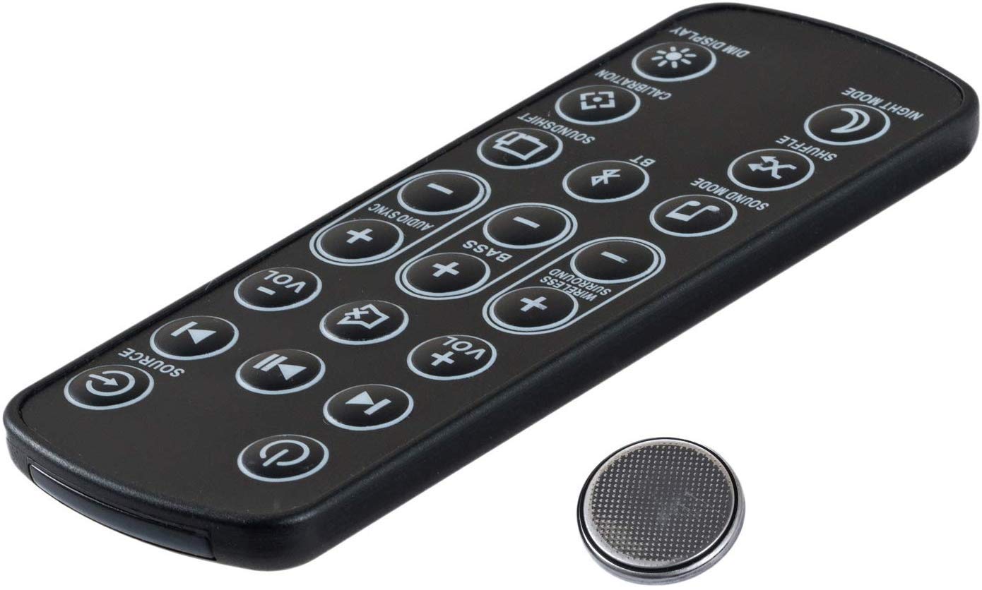 notiela Replacement Remote Control Compatible with JBL 5.1 3.1 2.1 Soundbar Remote for JBL Sound Bar 5.1 3.1 2.1 Remote Control with Battery