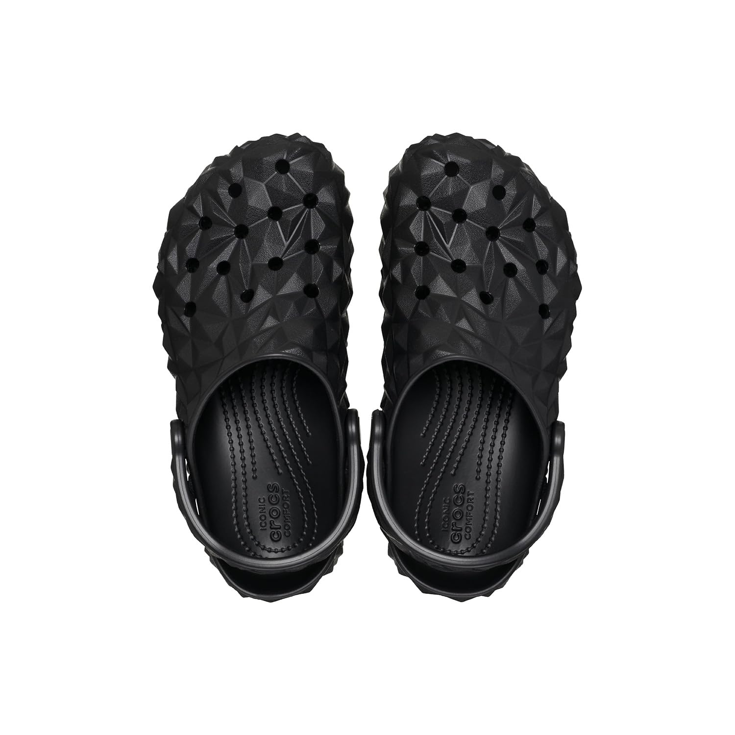 Crocs Unisex Adult Classic Geo Clogs, White, 4 Men/6 Women