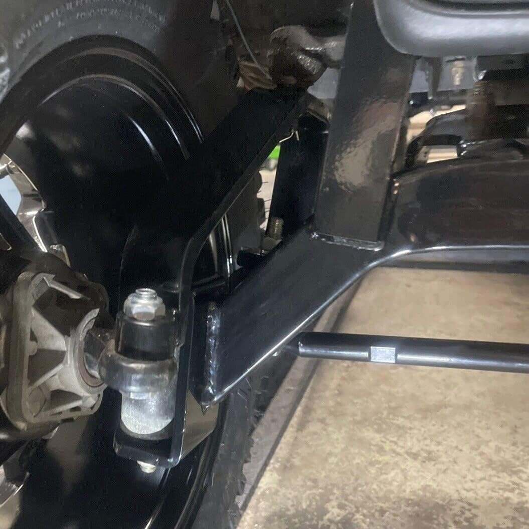 ECOTRIC 6" Drop Axle Golf Cart Lift Kit Compatible with 2001.5-2020 EZGO Medalist/TXT Golf Cart Model