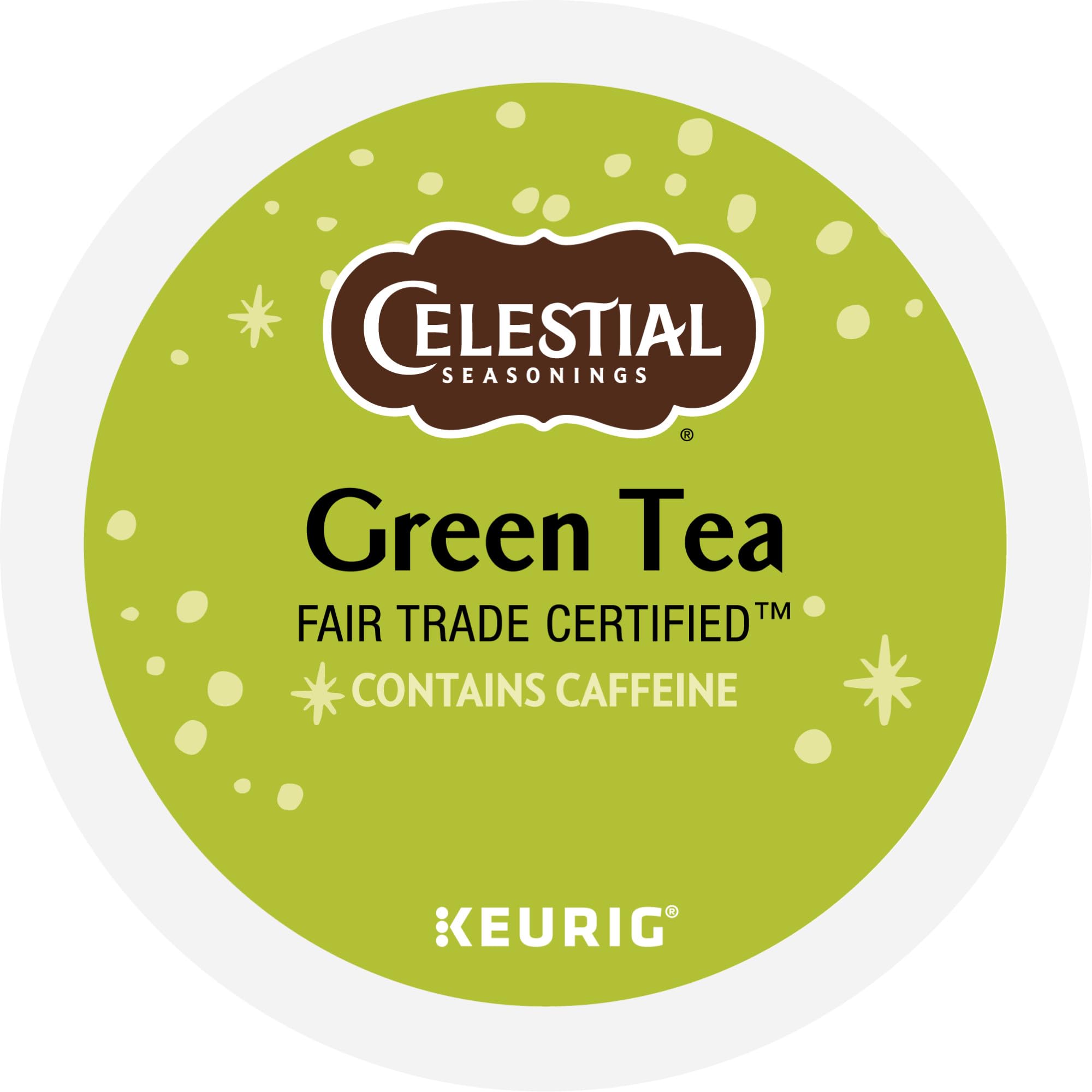 Celestial Seasonings Green Tea, Single-Serve Keurig K-Cup Pods, 96 Count