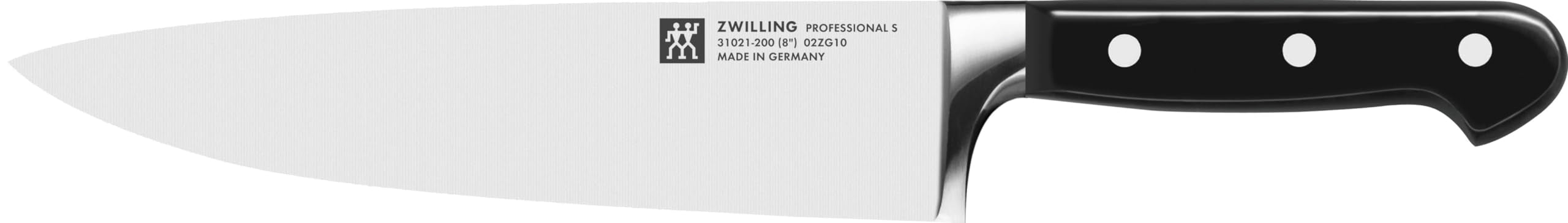 Professional S Zwilling J.A Henckels 3 Piece Knives Set, Black/Stainless Steel (35602-000-0)