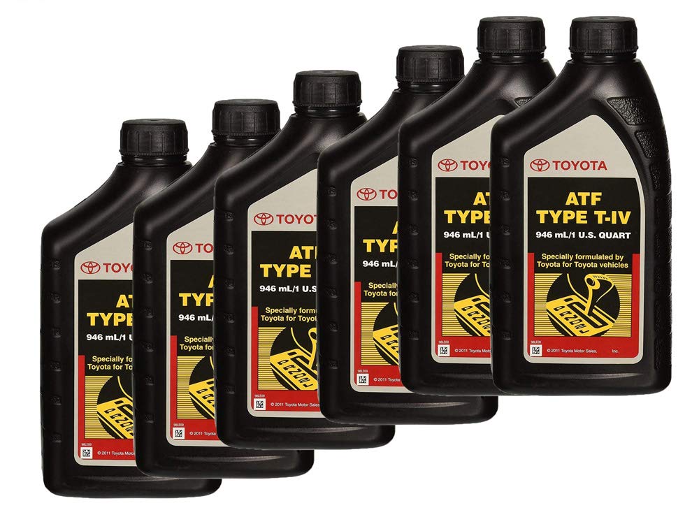 Toyota 00279-000T4 Automatic Transmission Fluid, 192 Ounces, 6 Pack