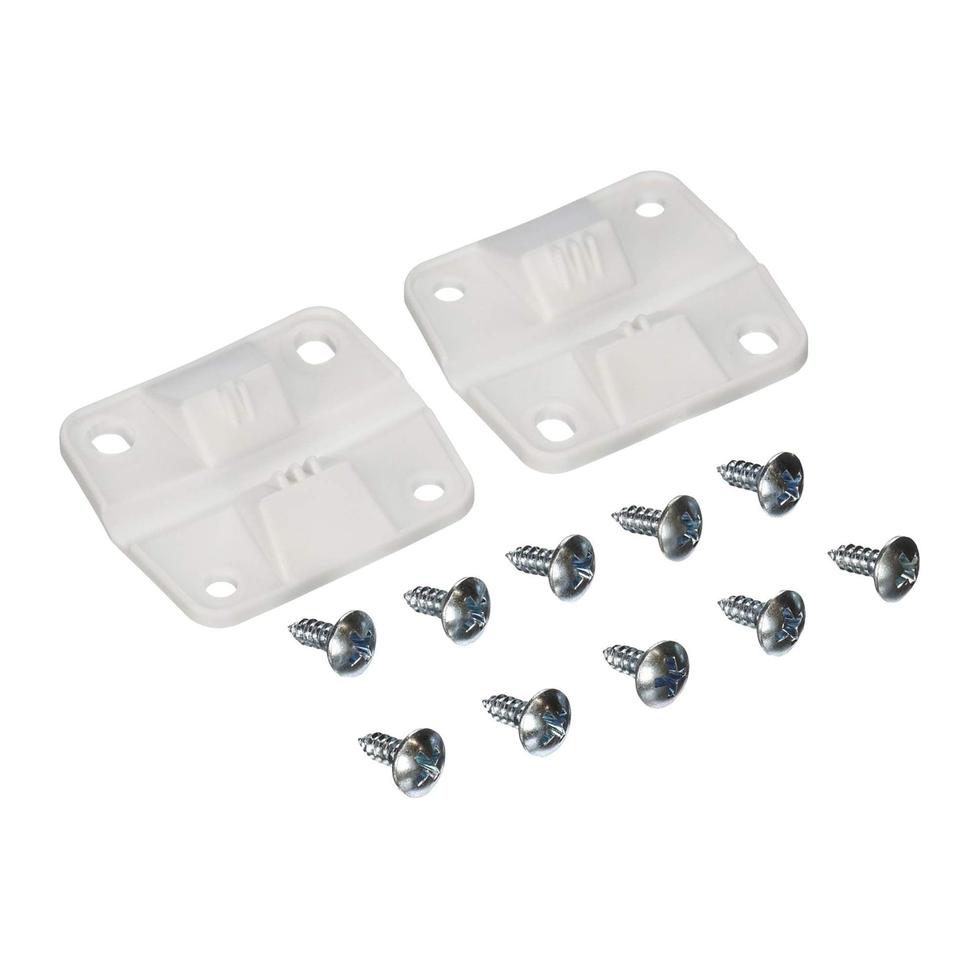 Coleman Cooler Replacement Hinges (2-Pack), Perfect Fix for Damaged Hinges, Includes 2 Durable Plastic Hinges & 8 Mounting Screws, Suitable for Assorted Coleman Cooler Models