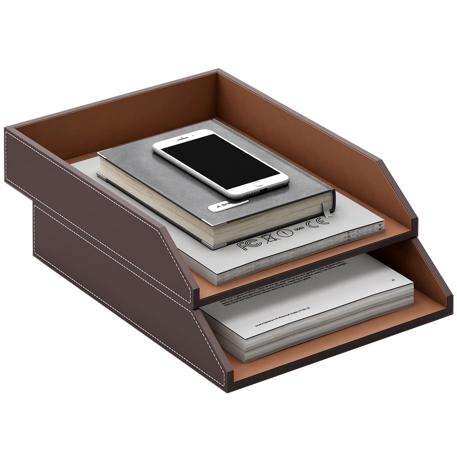 Thipoten Leather Letter Tray