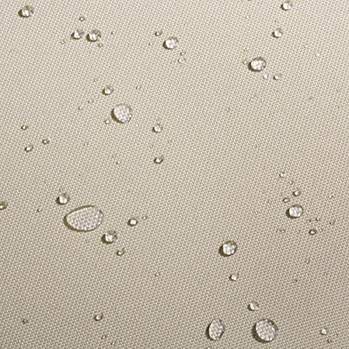 Classic Accessories Montlake Water-Resistant 25 x 25 x 5 Inch Square Outdoor Seat Cushion Slip Cover, Patio Furniture Chair Cushion Cover, Light Charcoal Grey, Patio Furniture Cushion Covers