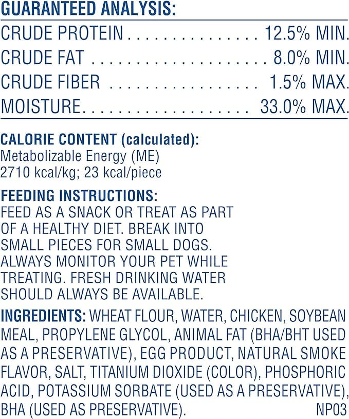 Canine Carry Outs Dog Treats, Chicken Flavor, 22.5 Ounce (Pack of 4), Made with Real Chicken